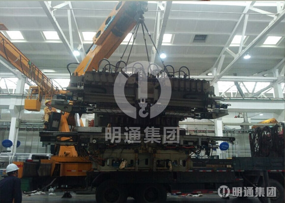 日立電(diàn)梯電機生(shēng)產線搬運